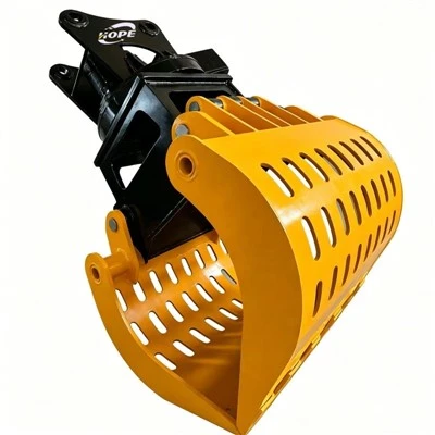 Nouvo Grapple wòch Excavator debloke nouvo paradigm nan manyen wòch